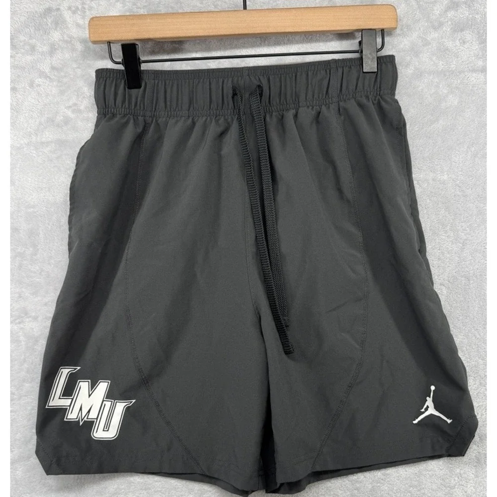 Jordan Loyola Marymount‎ Lions Team Issued Basketball Shorts Gray Men's Size M